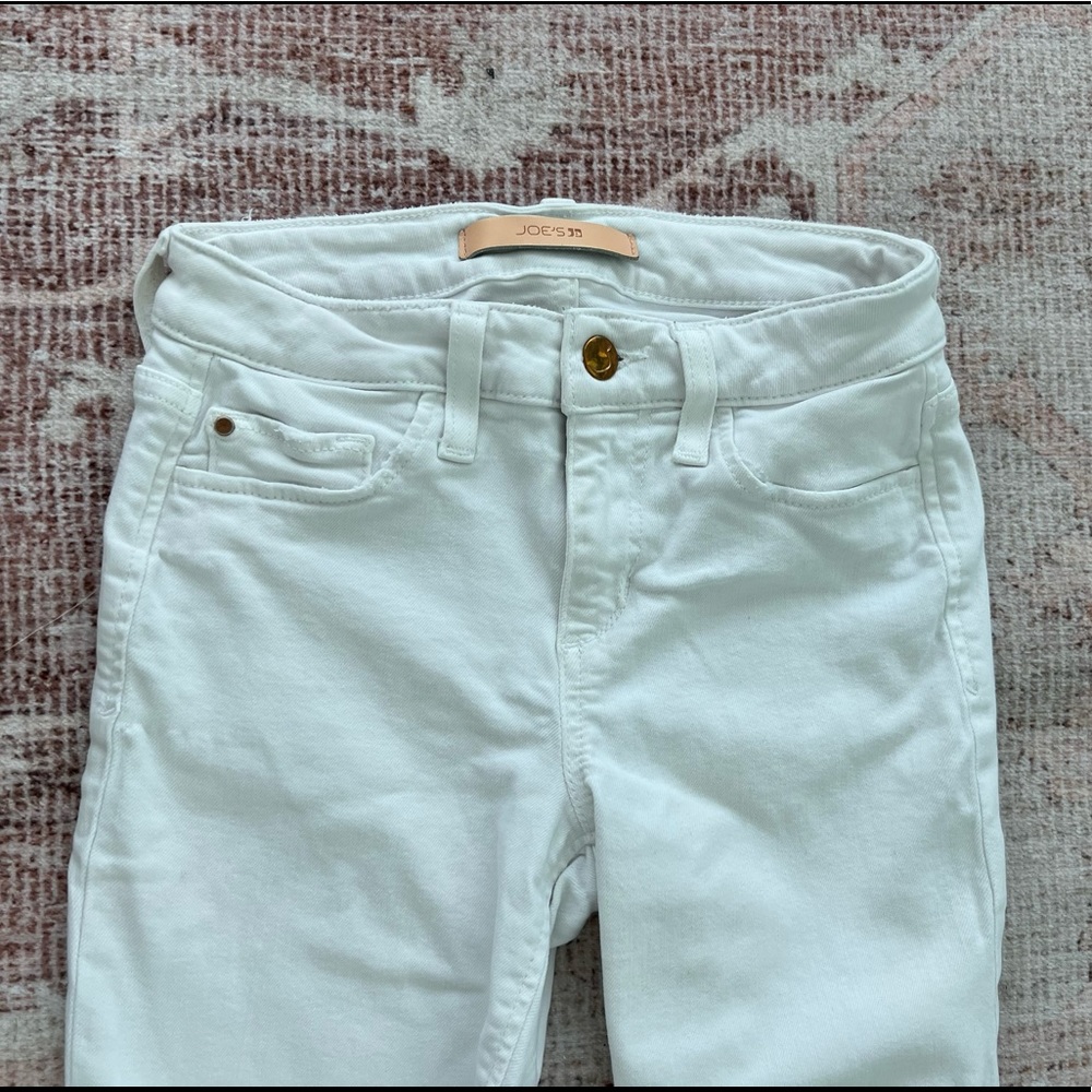 Joes Jeans White Mid Rise